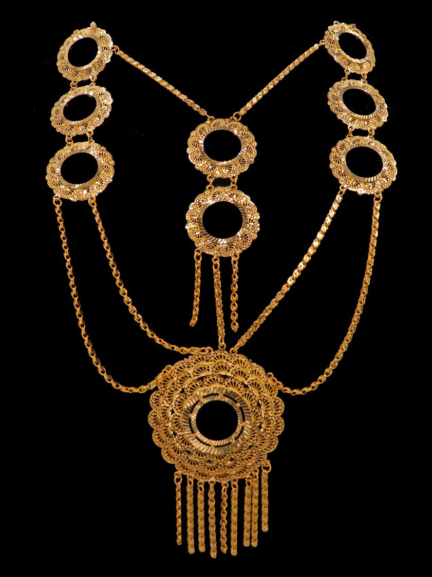 21K Gold Coin Necklace – SW11148
